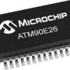 Układ miernika energii ATM90E26-YU-B 28-pinowy SSOP, Microchip