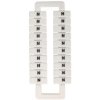 Oznacznik Do Złączek (Euro) 2,5-70Mm2 /N/ Biały 43192 /1 Blister=20 Szt/