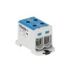 Zacisk uniwersalny niebieski 2xAl/Cu 6-95mm² 1500V złączka szynowa OTL95-2 Morek