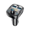 Transmiter FM BT 2 x USB-A 1 x USB-C PD 30W czarny