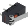 Mikroprzełącznik Snap Action Z Dźwignią Spdt 2A/125Vac Poz 2 D2fd-2L1-1T