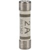 R-TECH 260102 6X25mm 2A 240VAC ceramic fuse Plug Top fuse