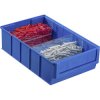 Allit 456530 Regal-Industriebox Storage Bin 300x185x81mm Blue