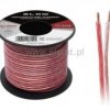 Przewód głośnikowy 2x1,0mm2 OFC elastyczny 10m