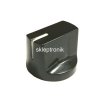 Gałka potencjometru czarna 19mm GPBP19 h=14mm
