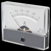 Moving coil meter, 1.0 A, W: 60 mm, H: 47 mm