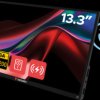32087 33.7-cm monitor, 16:10, WUXGA, touchscreen, with power bank