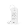 Belkin 2M, 6-Portowa Listwa + 1Xusb-A 1Xusb-C 650J
