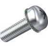 Combination screw, PZ cross slot, M5, Ø 10 mm, 8 mm, steel, galvanized, ISO 7045, 081.58.533