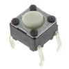 Klosz do przycisku dotykowego SPST 0,05A IP00 6mm Przewlekany