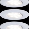 99931 Calla recessed light, 6.5 W, 4000 K, 30°, round, matt white, set