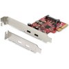 StarTech.com PEXUSB312C3 2-Port USB 3.2 Gen 2 PCIe Card, USB-C 10Gbps SuperSpee