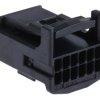 Obudowa złącza 12-pinowe 2-rzędowe raster: 2.2mm TE Connectivity Żeński Montaż na kablu MULTILOCK 025 Złącze przewód