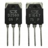 2SB1647/2SD2560 para Tranzystor TO-3PN
