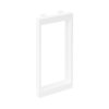 Adapter CIMA 2x K45 czysta biel 108x52mm