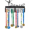 Wieszak na medale dla tancerki z napisem Dance