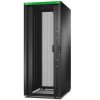 APC ER8222 APC Easy Rack, 42U, Black, With Roof, Castors, Feet, 4 Brackets,