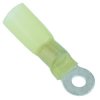 Yellow Heat Shrink 4.3mm Ring Terminal