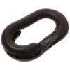 Faithfull 35408JG Plastic Joining Links 8mm Black (Pack 4)