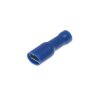 Konektor płaski żeński w pełnej izolacji 4.8mm 0.8mm 1.5-2.5mm² - końcówka kablowa