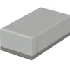 PS enclosure, (L x W x H) 200 x 112 x 70 mm, light gray/agate gray (RAL 7035), IP40, 32207002