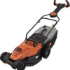 Black & Decker elektryczny Kosiarka z regulacją wysokości koszenia, Uchwyt z regulacją wysokości z funkcją składania 180