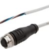 Kabel połączeniowy, 10 m, żeński M12 (gniazdo) 4-stykowy prosty, wolny koniec żyły, 4x0,34 mm² VKA0H325