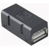 Metz Connect 1401U00812KI Connector, straight Socket A to socket A