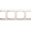 Valena Ramka Poczwórna Pozioma Kremowa/Złoto 774154