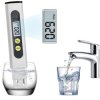 Tester jakości wody pitnej TDS biały 1-999PPM - miernik czystości