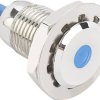 TRU COMPONENTS 149499 Lampka sygnalizacyjna LED GQ12F-D/B/24V/N, 24 V/DC, 24 V/AC, 12 mm