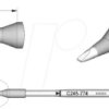 C245774 C245 soldering tip, chisel-shaped, C245774/1.2 x 0.3 mm, straigh