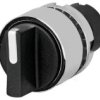 Przełącznik Obrotowy 22Mm Poz.Stab 2 Czarny Brak Ip65 46 46-2828.3Cv0.001