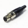 Gniazdo mini XLR 3p na kabel