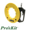 Przyrząd, linka do przeciągania przewodów przez rury, peszle. Linka 15.24m, DK2032 Proskit