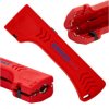 Ściągacz izolacji uniwersalny typu Allrounder do kabli w budynkach i przemyśle KNIPEX 16 90 130 SB