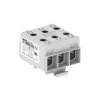 Zacisk uniwersalny szary 3x1xAl/Cu 1,5-50mm² 1500V złączka szynowa OTL50-3x Morek