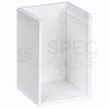 Końcówka listwy BKK 16x16mm biały NEKU