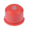 1E081 MEC Red Round Cap for use with illuminated 3F Multimec