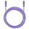 Patchcord S/FTP kat.8 PiMF kabel sieciowy LAN 2x RJ45 linka LSOH fioletowy 5m NEKU