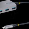 5G4AB-USB-C-HUB USB 3.0 hub, 4-port, bus-powered
