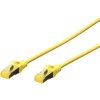 Digitus DK-1644-A-0025/Y RJ45 CAT 6A Patch Cable Yellow 0.25m Halogen-free