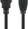 Kabel USB 2.0 Hi-Speed, Czarny - Długość kabla 1.8 m