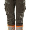 Mascot Workwear 19178-511 Antracytowy Niewielka masa, Impregnowany Spodnie odblaskowe 90 cm