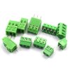 ARK 3-pin 2.54 mm Terminal Block Connector - for PCB Mounting - Green - DG308 - KF120 - 10 pcs.