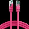 MK6001.1MA RJ45 Patch Cord Cat.6a S/FTP LSZH magenta 1m