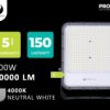 Naświetlacz Led Proxim+ 200W 4000K 30000Lm 230V Ip65 Forever Light 150Lm/W 5...