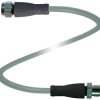 Pepperl+Fuchs 207416 Złącze konfekcjonowane czujnika/aktuatora V1-GV4A-0,6M-PVC-V1-GV4A, piny: 4, 4, 0.6 m, 1 szt.