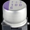 6SVP100M SMD-polymer aluminium, low ESR, 100 µ, 6.3 V