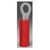 Insulated ring cable lug, 0.5-0.6 mm², AWG 20, 2.18 mm, M2, red, 52307-1